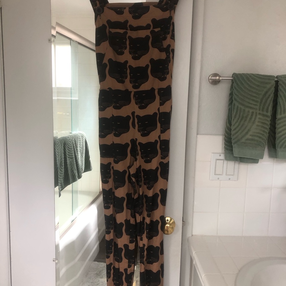 Nooworks Jaguar Cat jumpsuit overalls size xs